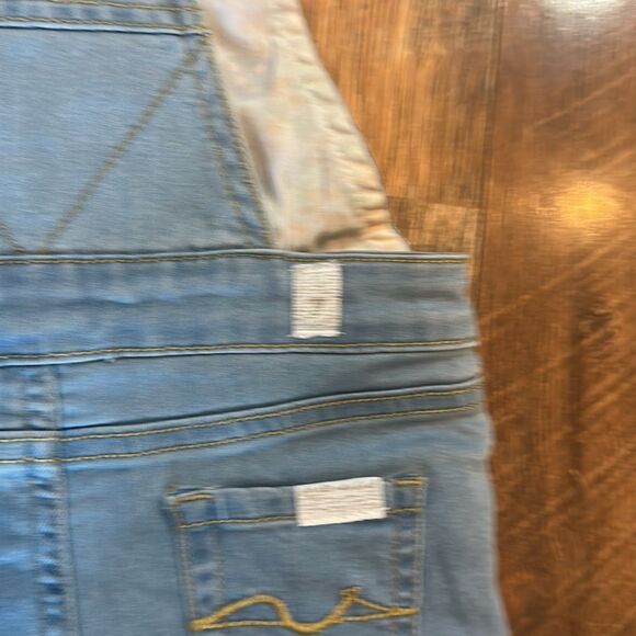 7 for all mankind overall bibs 12 mos (3900) - Picture 3 of 4